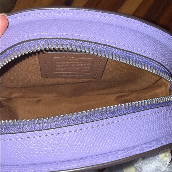 Coach CR253 Blueberry Crossbody In Light Violet NWT - Picture 12 of 12